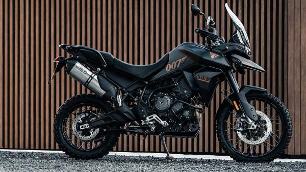 Спецверсия мотоцикла Tiger 900 от Triumph — Bond Edition